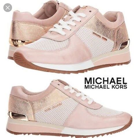 michael kors kette rosegold|michael kors leather sneakers.